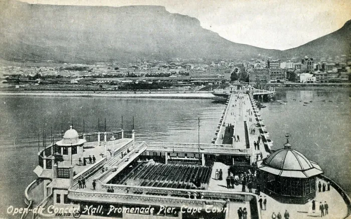 Framed Print : Open-air Concert Hall - Promenade Pier, Cape Town Framed Print : Open-air Concert Hall - Promenade Pier, Cape Town