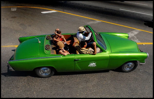 Open car, Havana, Cuba