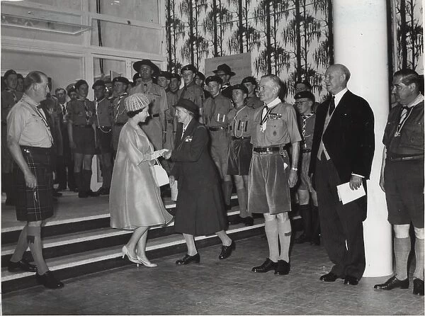 Opening of Baden Powell House, South Kensington, London