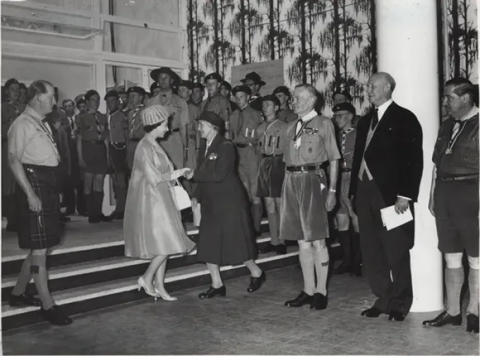Framed Print : Opening of Baden Powell House, South Kensington, London Framed Print : Opening of Baden Powell House, South Kensington, London