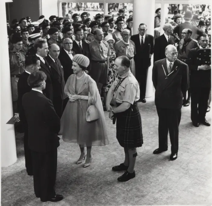 Framed Print : Opening of Baden Powell House, South Kensington, London Framed Print : Opening of Baden Powell House, South Kensington, London