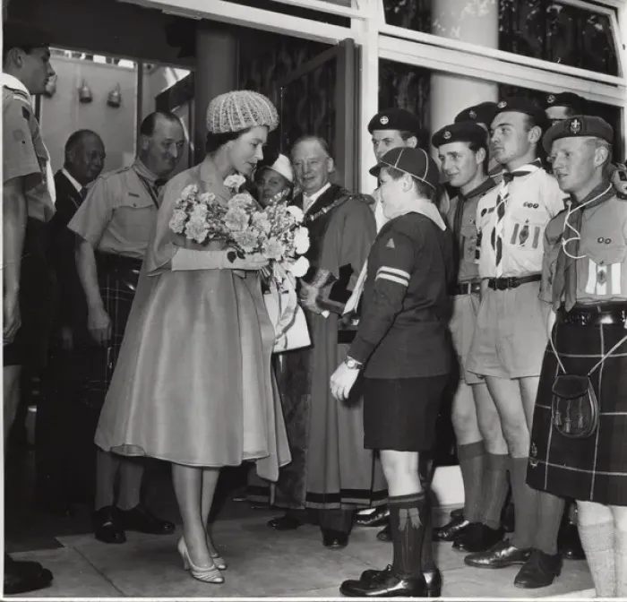 Framed Print : Opening of Baden Powell House, South Kensington, London Framed Print : Opening of Baden Powell House, South Kensington, London