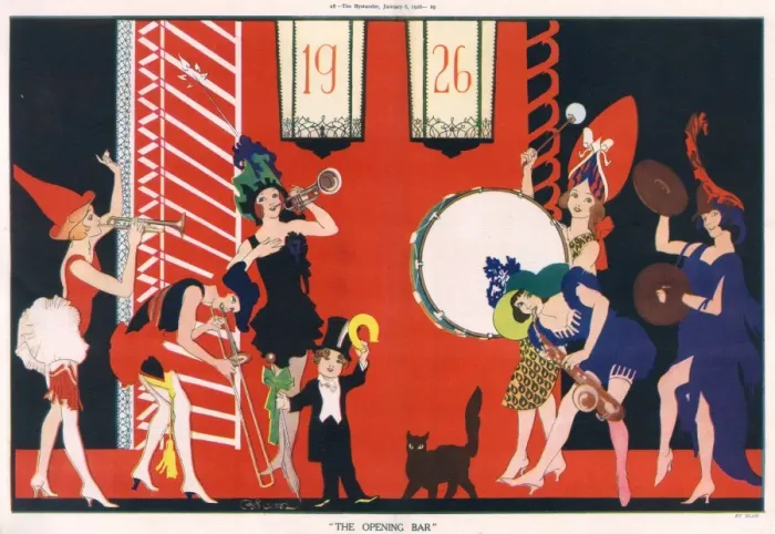 Framed Print : The Opening Bar by Blam New Year celebrations Framed Print : The Opening Bar by Blam New Year celebrations