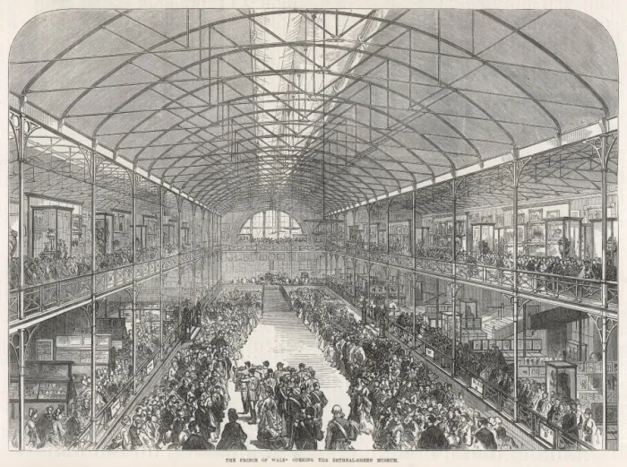 Framed Print : The Opening of the Bethnal Green Museum, 1872 Framed Print : The Opening of the Bethnal Green Museum, 1872