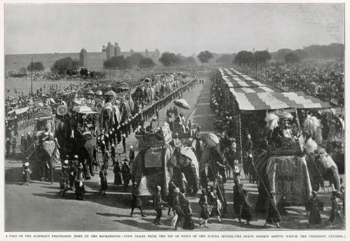 Framed Print : The opening days of the coronation ceremonies to mark the Emperor of India with Edward Framed Print : The opening days of the coronation ceremonies to mark the Emperor of India with Edward