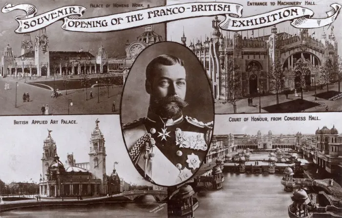 Framed Print : Opening of the Franco-British Exhibition - May 1908 Framed Print : Opening of the Franco-British Exhibition - May 1908