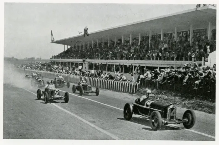 Framed Print : Opening of Grand Prix de la Marne, Reims, France Framed Print : Opening of Grand Prix de la Marne, Reims, France