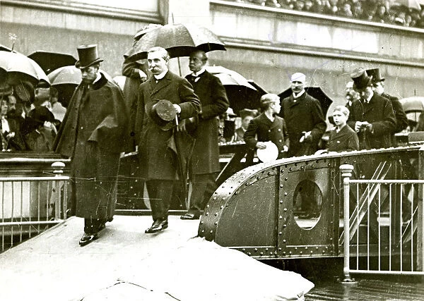 Opening of LCC steamboat service by Prince of Wales
