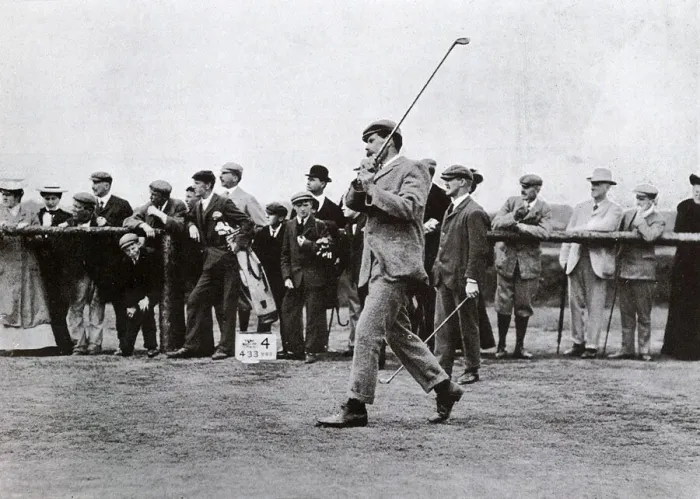 Framed Print : Opening of the new course at Walton Heath: James Braid