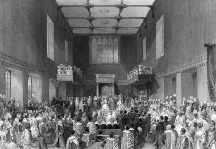 Framed Print : Opening of Parliament Framed Print : Opening of Parliament