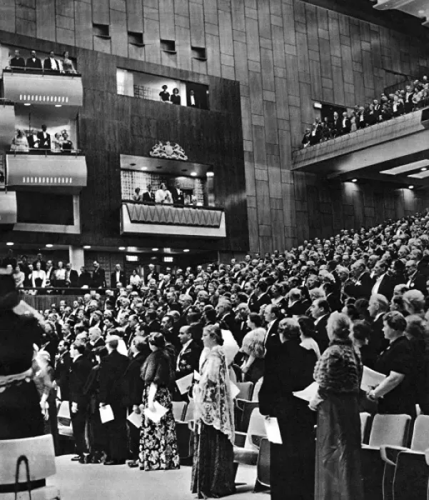 Framed Print : Opening of Royal Festival Hall, South Bank, London Framed Print : Opening of Royal Festival Hall, South Bank, London