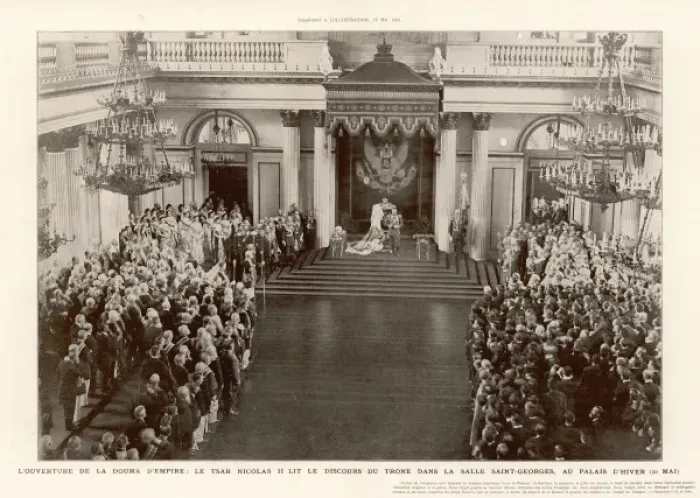 Framed Print : The opening of the Russian Assembly Framed Print : The opening of the Russian Assembly