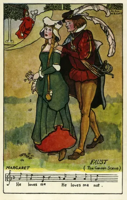 Framed Print : The opera Faust Framed Print : The opera Faust