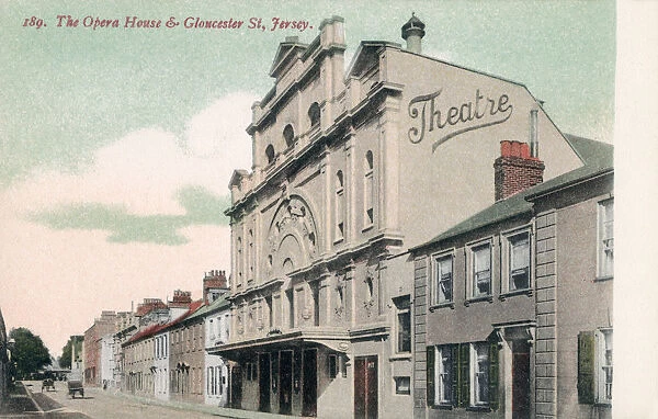 The Opera House and Gloucester Street, Jersey