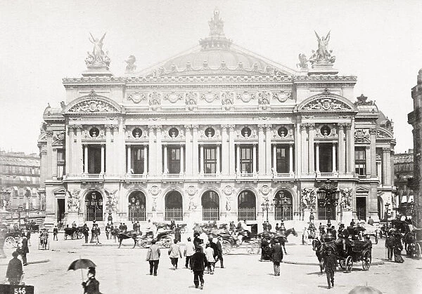 Opera house, Opera Garnier, Paris, France