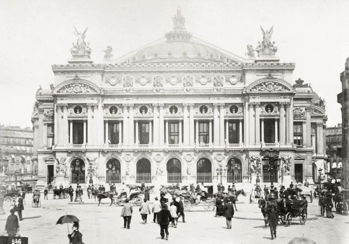 Framed Print : Opera house, Opera Garnier, Paris, France Framed Print : Opera house, Opera Garnier, Paris, France