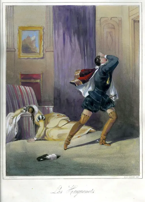 Framed Print : Opera - Les Hugenots Framed Print : Opera - Les Hugenots