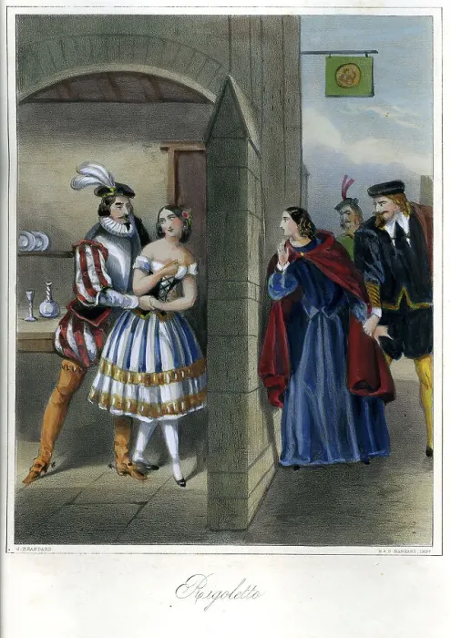 Framed Print : Opera - Rigoletto Framed Print : Opera - Rigoletto