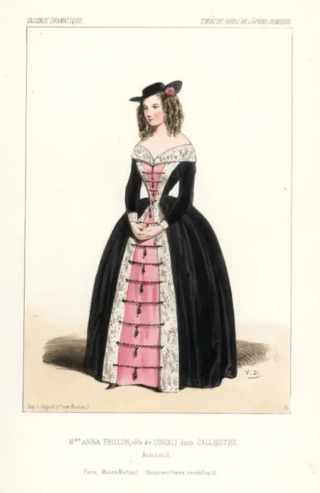 Framed Print : Opera singer Anna Thillon as Coriali in Cagliostro, 1843 Framed Print : Opera singer Anna Thillon as Coriali in Cagliostro, 1843