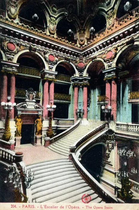 Framed Print : The Opera Stairs - Paris, France Framed Print : The Opera Stairs - Paris, France