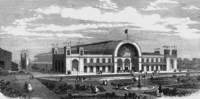Framed Print : Oporto Exhibition / 1865 Framed Print : Oporto Exhibition / 1865