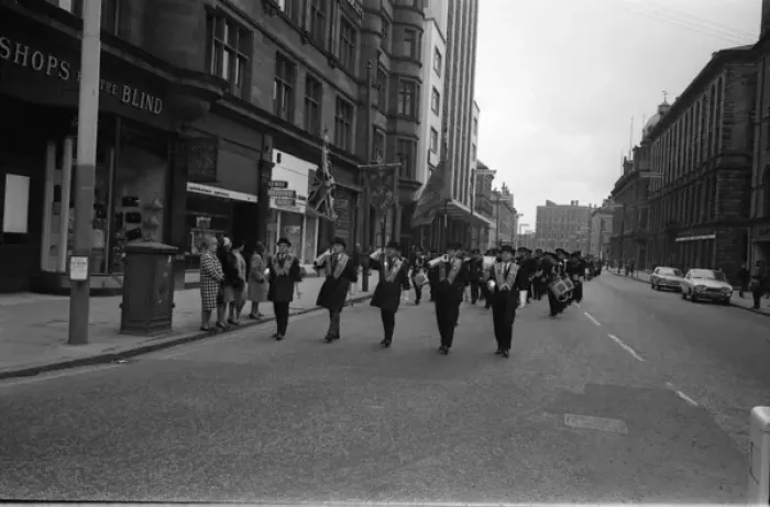Framed Print : Orangemen on parade, Belfast, Northern Ireland Framed Print : Orangemen on parade, Belfast, Northern Ireland