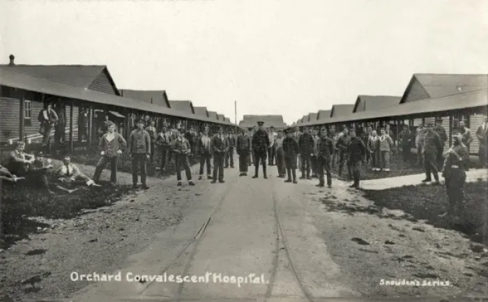 Framed Print : Orchard Convalescent Hospital, Dartford, Kent Framed Print : Orchard Convalescent Hospital, Dartford, Kent