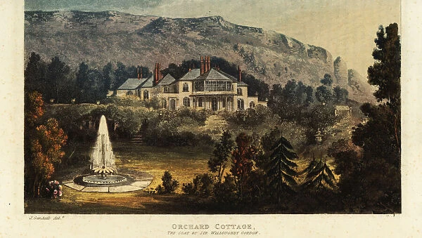 Orchard Cottage, Isle of Wight, the seat of Sir Willoughby