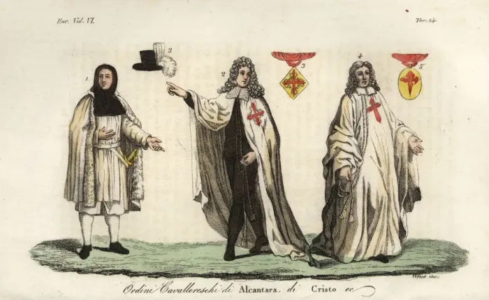 Framed Print : Order of Alcantara and Military Order of Christ Framed Print : Order of Alcantara and Military Order of Christ