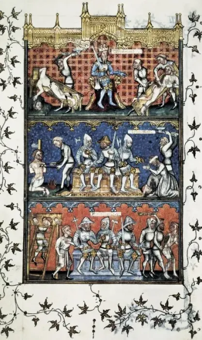 Framed Print : Oresme, Nicholas (1325-1382). Politics. 1340-1350 Framed Print : Oresme, Nicholas (1325-1382). Politics. 1340-1350