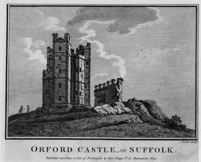 Framed Print : Orford Castle Framed Print : Orford Castle