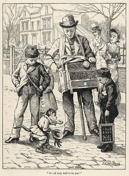 Organ Grinder 1886