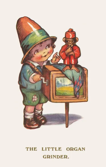 Framed Print : Organ Grinder Framed Print : Organ Grinder