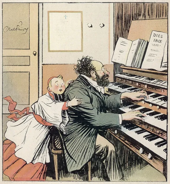 Framed Print : ORGANIST & CHOIRBOY 1904 Framed Print : ORGANIST & CHOIRBOY 1904