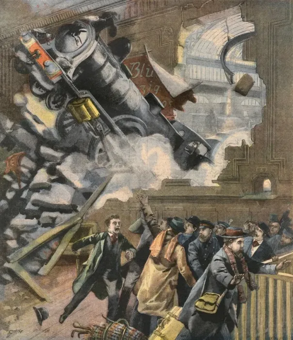 Framed Print : Orient Express Accident Framed Print : Orient Express Accident