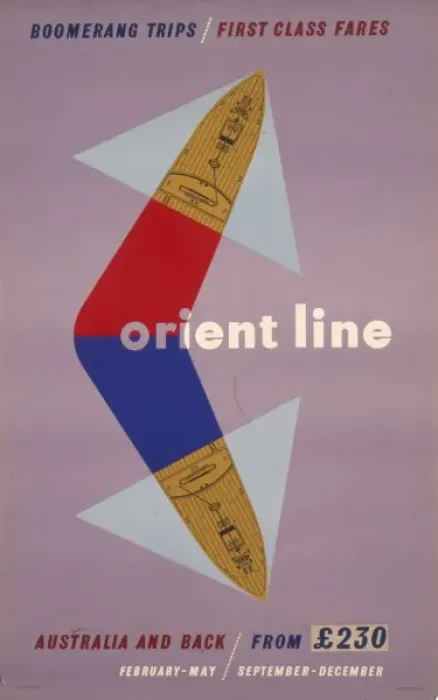 Framed Print : Orient Line trips