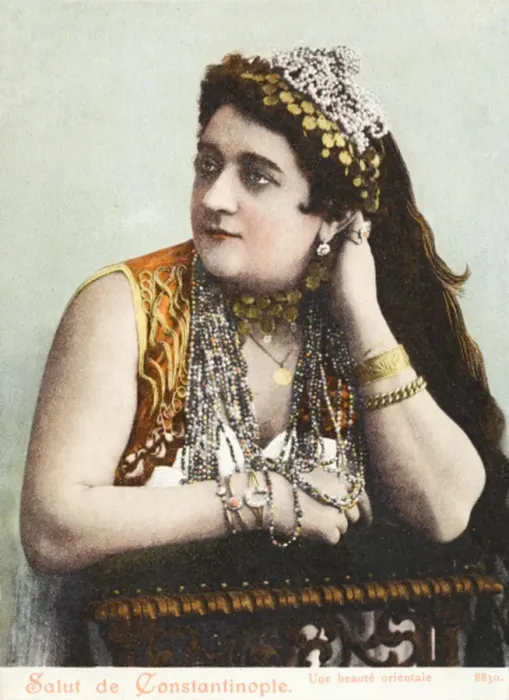 Framed Print : Oriental Beauty from Constantinople Framed Print : Oriental Beauty from Constantinople