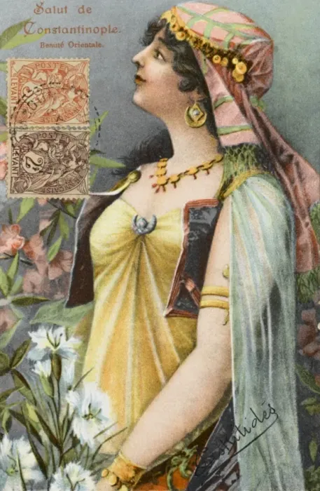Framed Print : Oriental Beauty from Constantinople Framed Print : Oriental Beauty from Constantinople