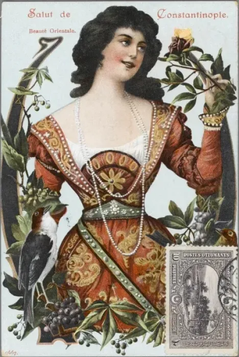 Framed Print : Oriental Turkish Beauty from Constantinople Framed Print : Oriental Turkish Beauty from Constantinople