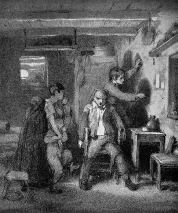 Framed Print : The Origin of a Painter by William Mulready Framed Print : The Origin of a Painter by William Mulready