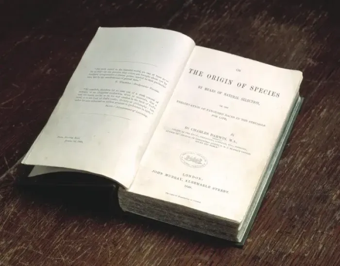 Framed Print : The Origin of Species by Charles Darwin Framed Print : The Origin of Species by Charles Darwin