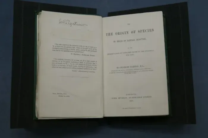Framed Print : The Origin of Species by Charles Darwin Framed Print : The Origin of Species by Charles Darwin