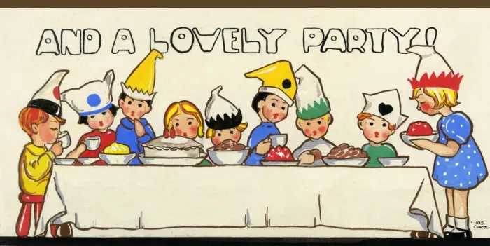 Framed Print : Original Artwork - Card design for second birthday