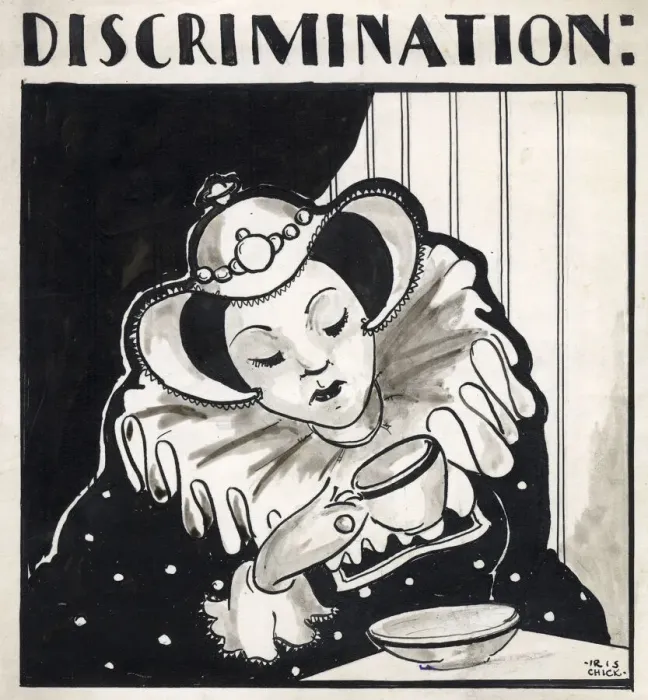 Framed Print : Original Artwork - Discrimination Framed Print : Original Artwork - Discrimination