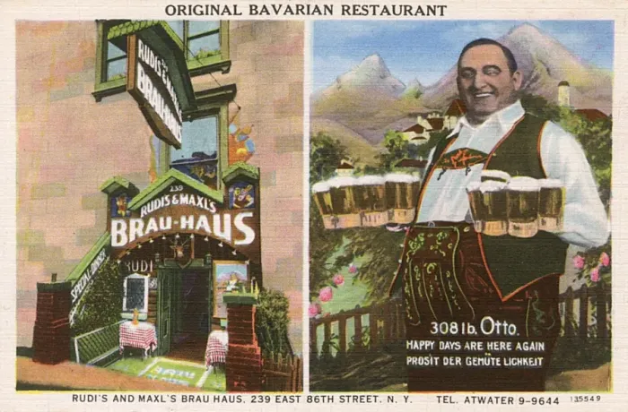 Framed Print : Original Bavarian Restaurant, New York City, USA Framed Print : Original Bavarian Restaurant, New York City, USA