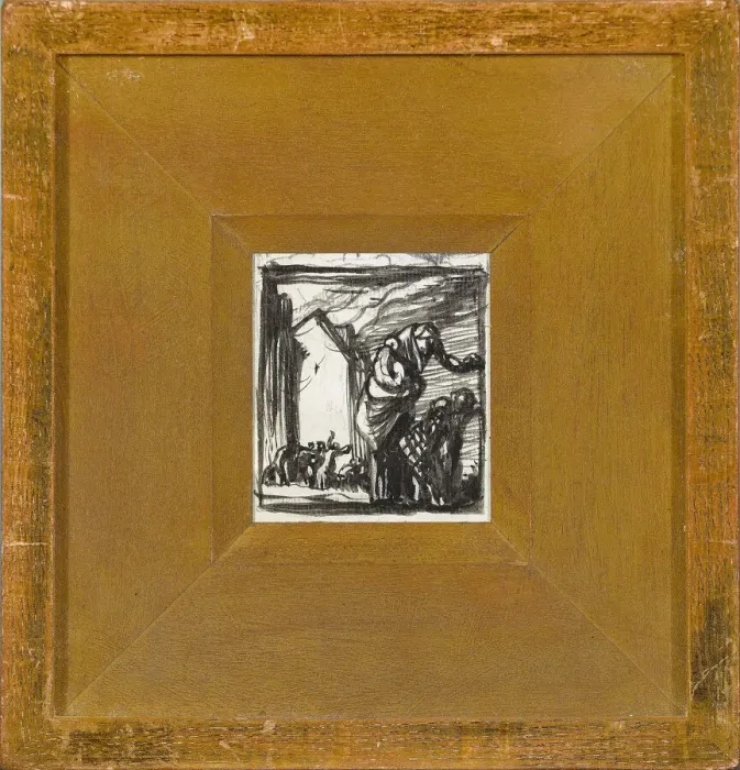 Framed Print : Original design for Horresco, by Frank Brangwyn, WW1 Framed Print : Original design for Horresco, by Frank Brangwyn, WW1