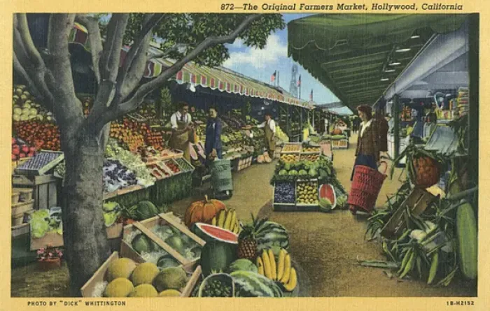 Framed Print : Original Farmers Market, Hollywood, California, USA Framed Print : Original Farmers Market, Hollywood, California, USA