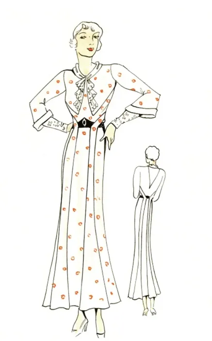 Framed Print : Original Fashion Illustration by Dora Sprinzel Framed Print : Original Fashion Illustration by Dora Sprinzel