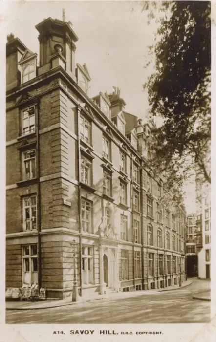 Framed Print : The Original Home of the BBC at Savoy Hill, London Framed Print : The Original Home of the BBC at Savoy Hill, London