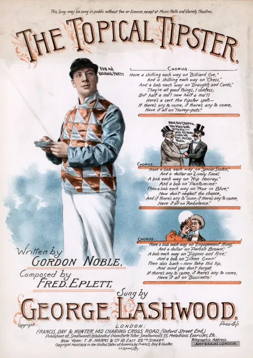 Framed Print : Original Sheet Music Cover - Horseracing Framed Print : Original Sheet Music Cover - Horseracing